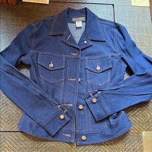 Pauline stretch Denim Blue Women's Jacket